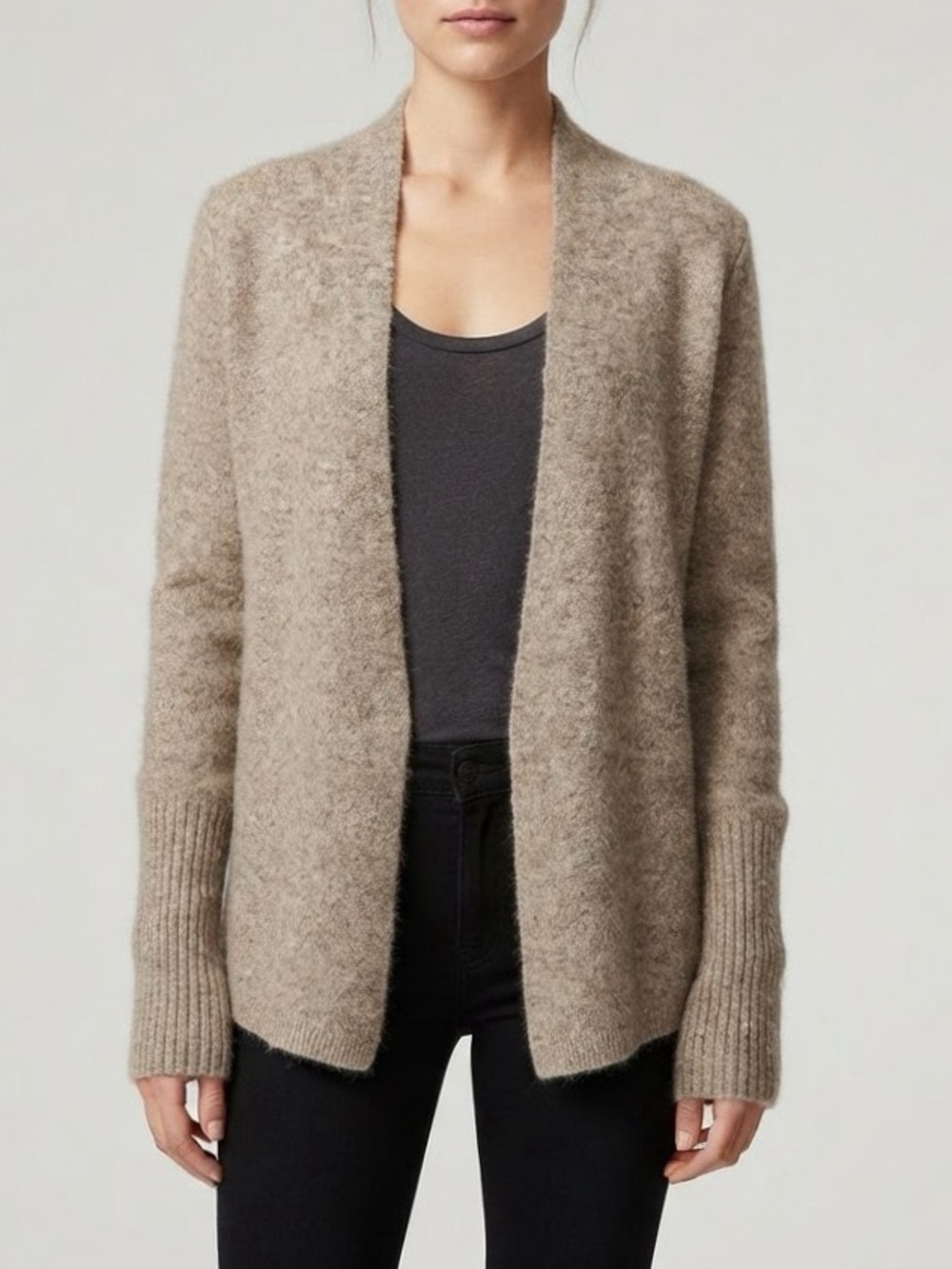 Aritzia Wilfred alpaca wool blend cardigan sweater, women's large